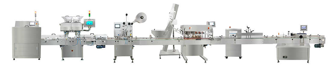 capsule counting machine line