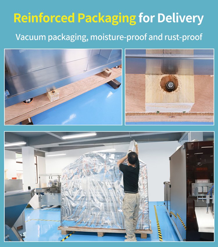 Suppository packing machine packaging