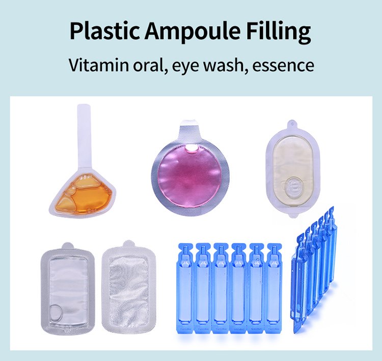 plastic ampoule filling