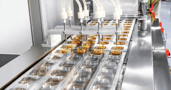 liquid filling blister packing machine