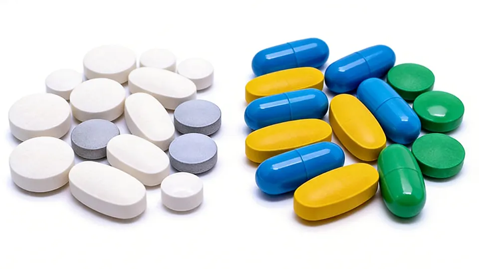 pill shapes coating