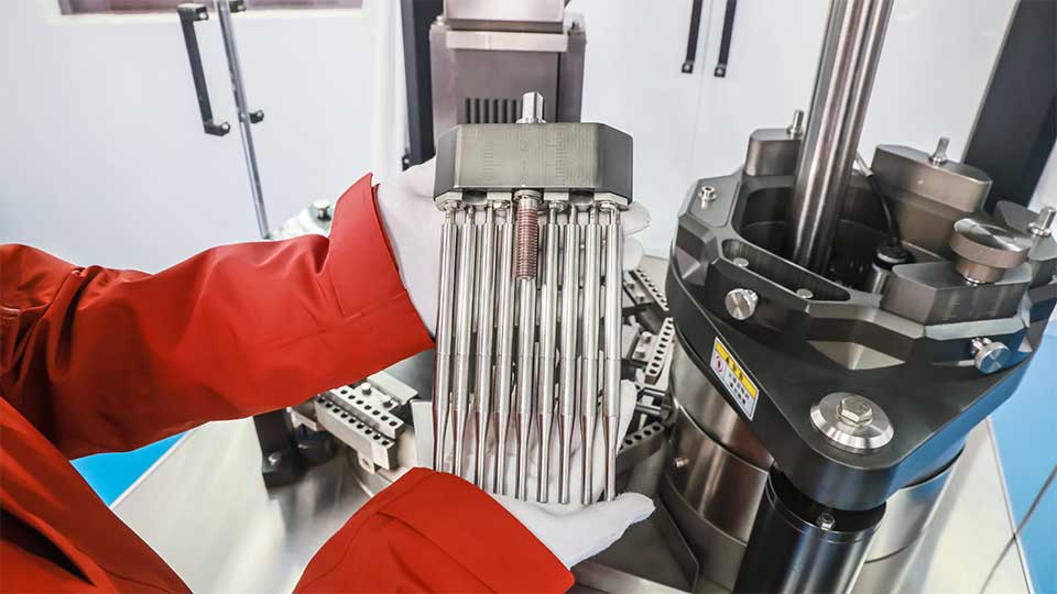 Modular design of filling rods