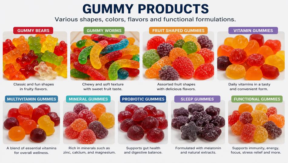 gummy products