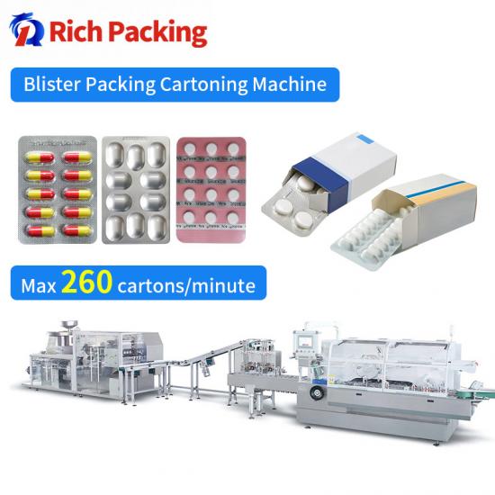 Blister Packing Cartoning Machine