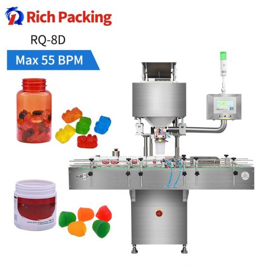 CBD gummy bear Bottler machine