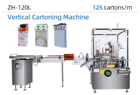 Mesin Pembungkusan Kartoning ZH-120L Verical
